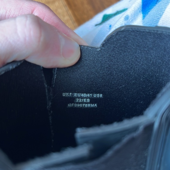 Black Hunter Chelsea Rain Boots EU 40/41 - Picture 5 of 6